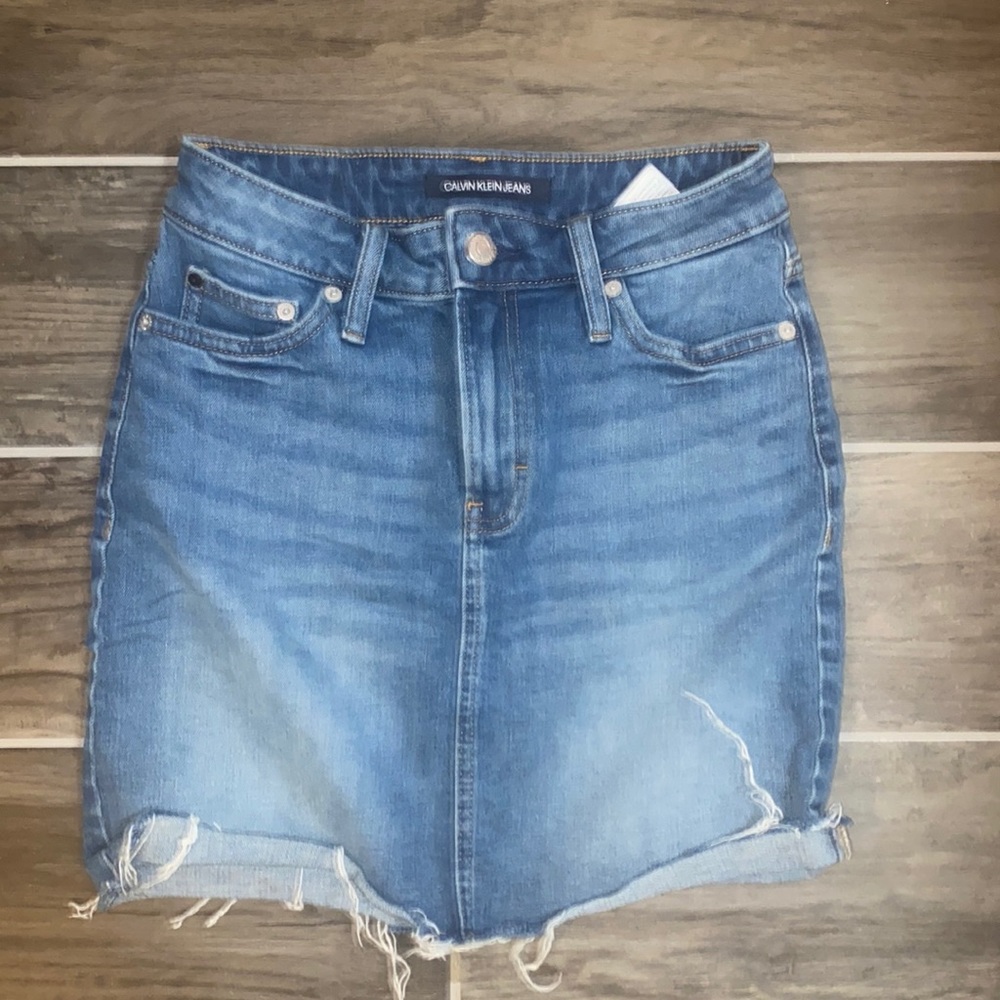 Calvin Klein Jean skirt